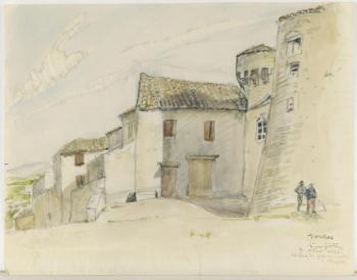 Gordes by Leonard Tsuguharu Foujita