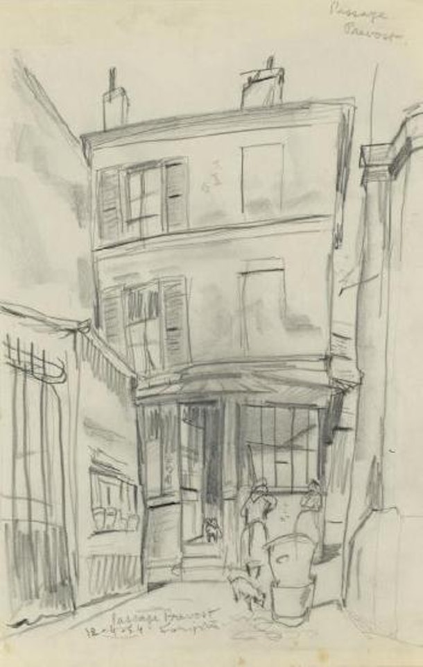 Passage Prevost by Leonard Tsuguharu Foujita