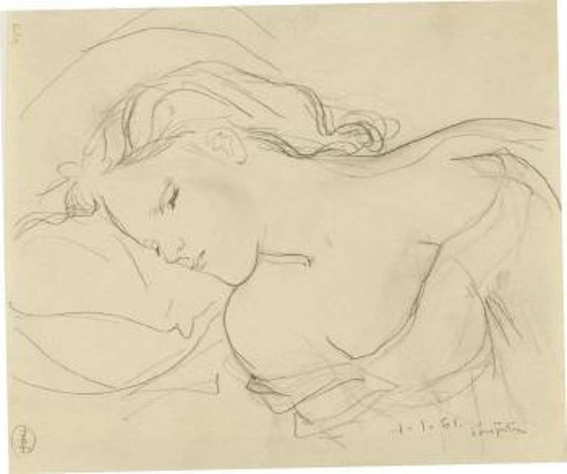 La sieste by Leonard Tsuguharu Foujita