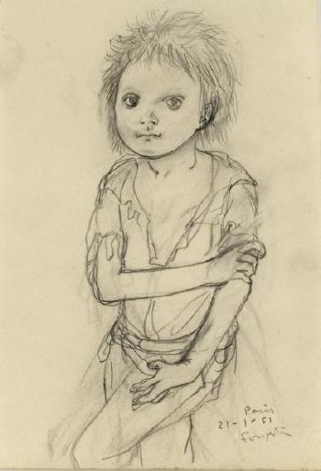 Garçon des rues by Leonard Tsuguharu Foujita