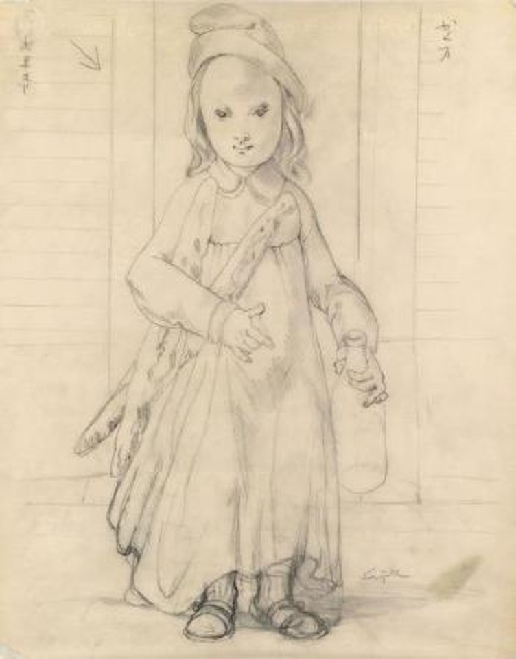Petite ménagère by Leonard Tsuguharu Foujita