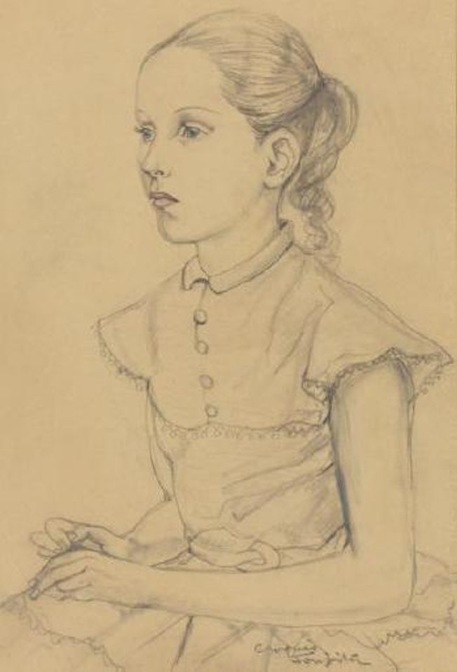 Petite fille by Leonard Tsuguharu Foujita