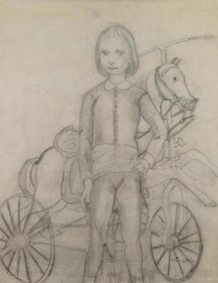 Petit cavalier (le Prince Imperial et son cheval (Hermes)) by Leonard Tsuguharu Foujita
