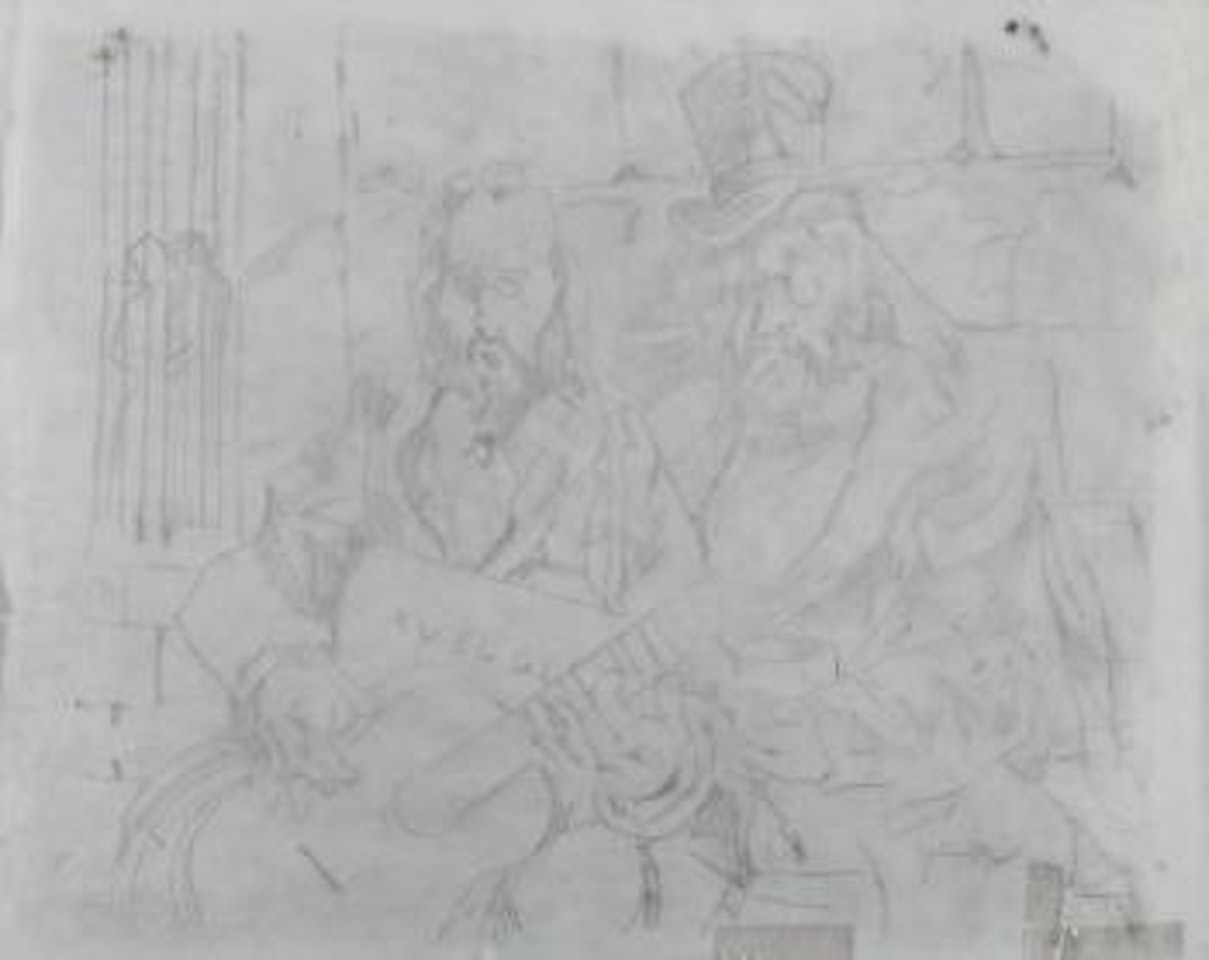 Les musiciens by Leonard Tsuguharu Foujita