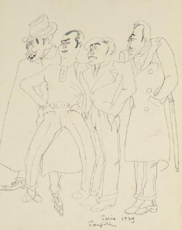 Les voyous by Leonard Tsuguharu Foujita