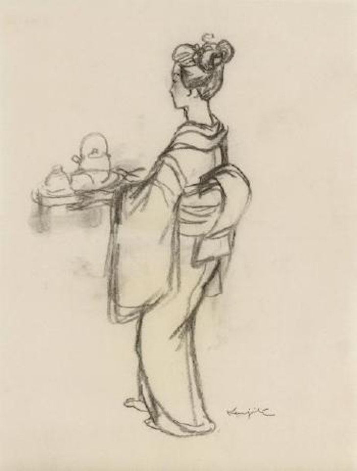 Le souper by Leonard Tsuguharu Foujita