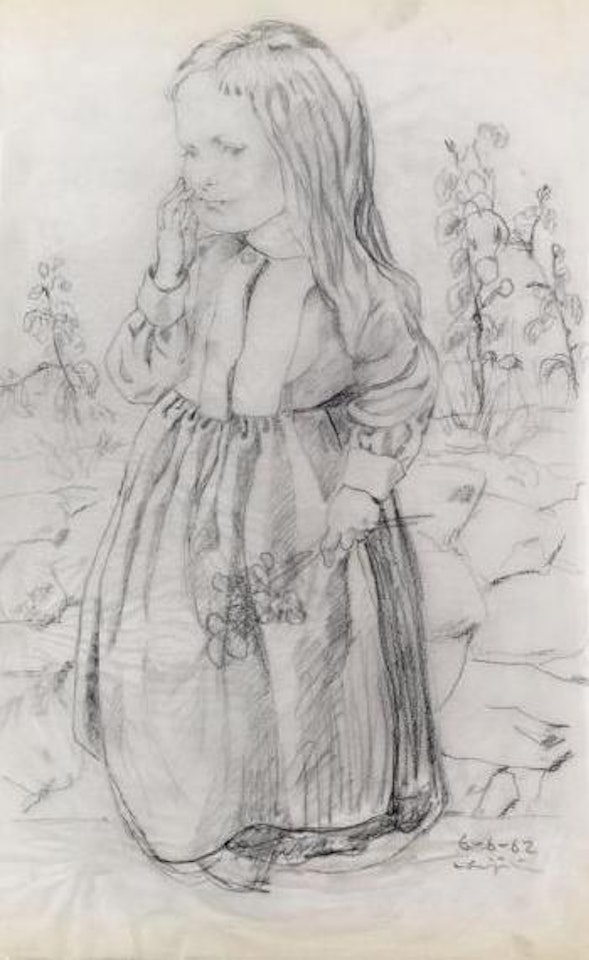 La cueillette by Leonard Tsuguharu Foujita