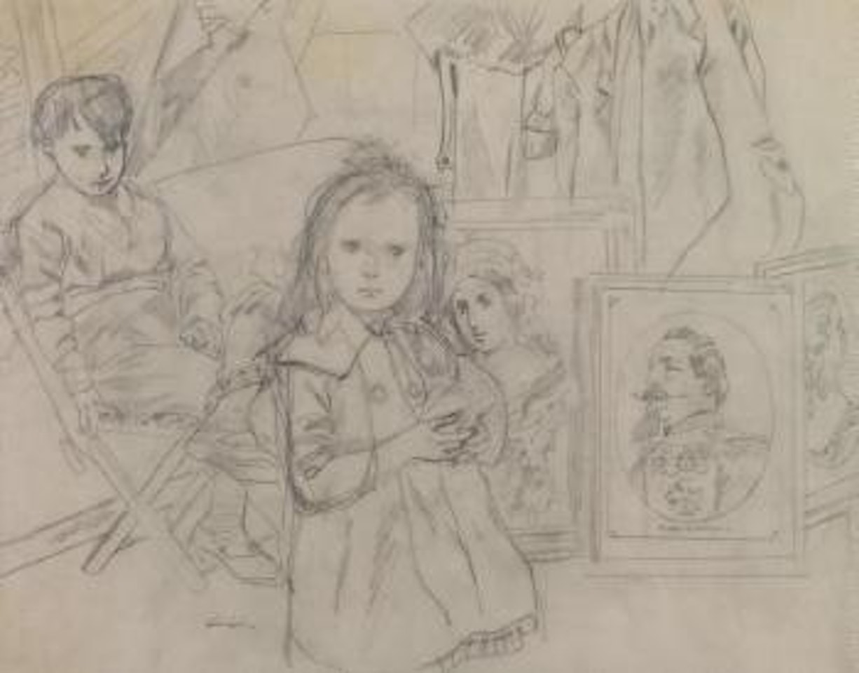 Petit marchand de tableaux by Leonard Tsuguharu Foujita