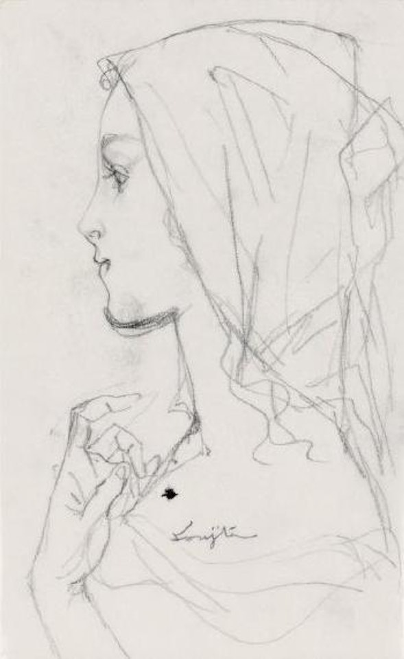 Vierge jeune by Leonard Tsuguharu Foujita