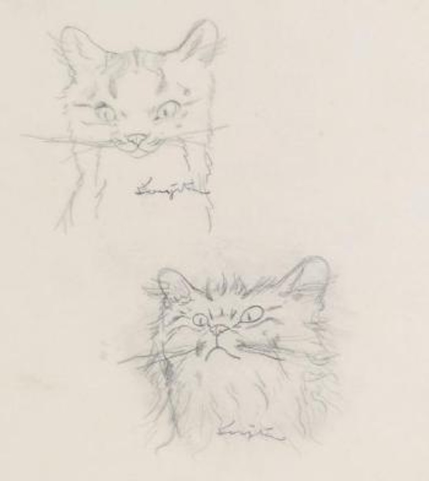 Têtes de chats by Leonard Tsuguharu Foujita