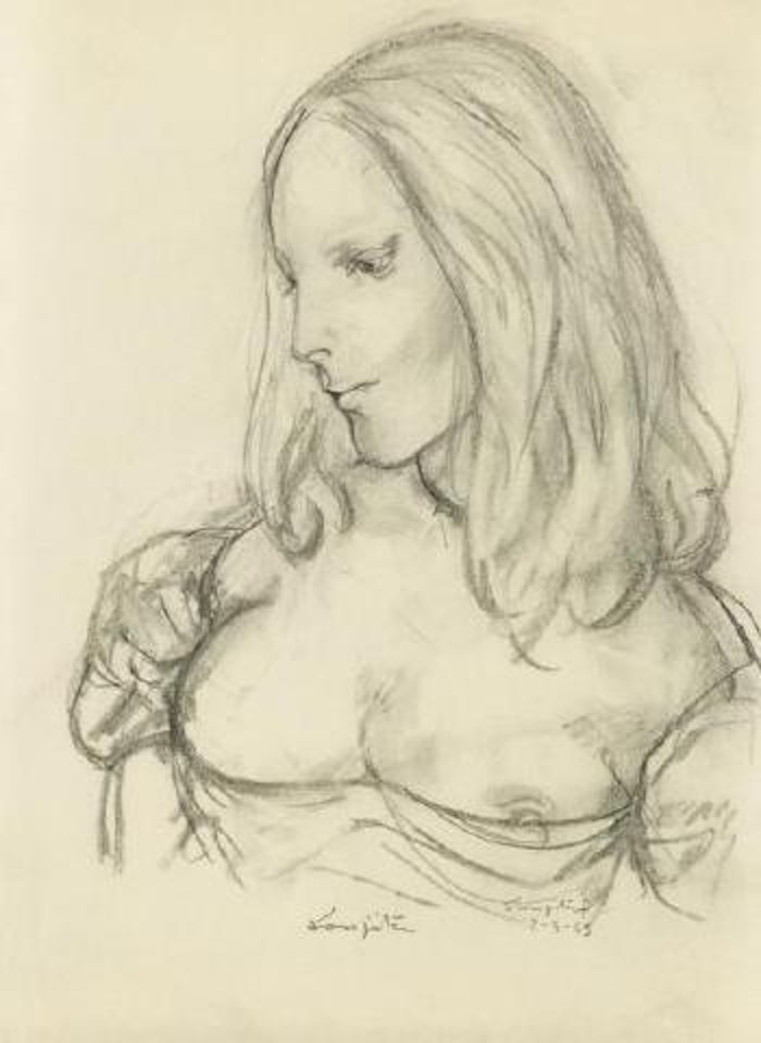 Deshabille by Leonard Tsuguharu Foujita