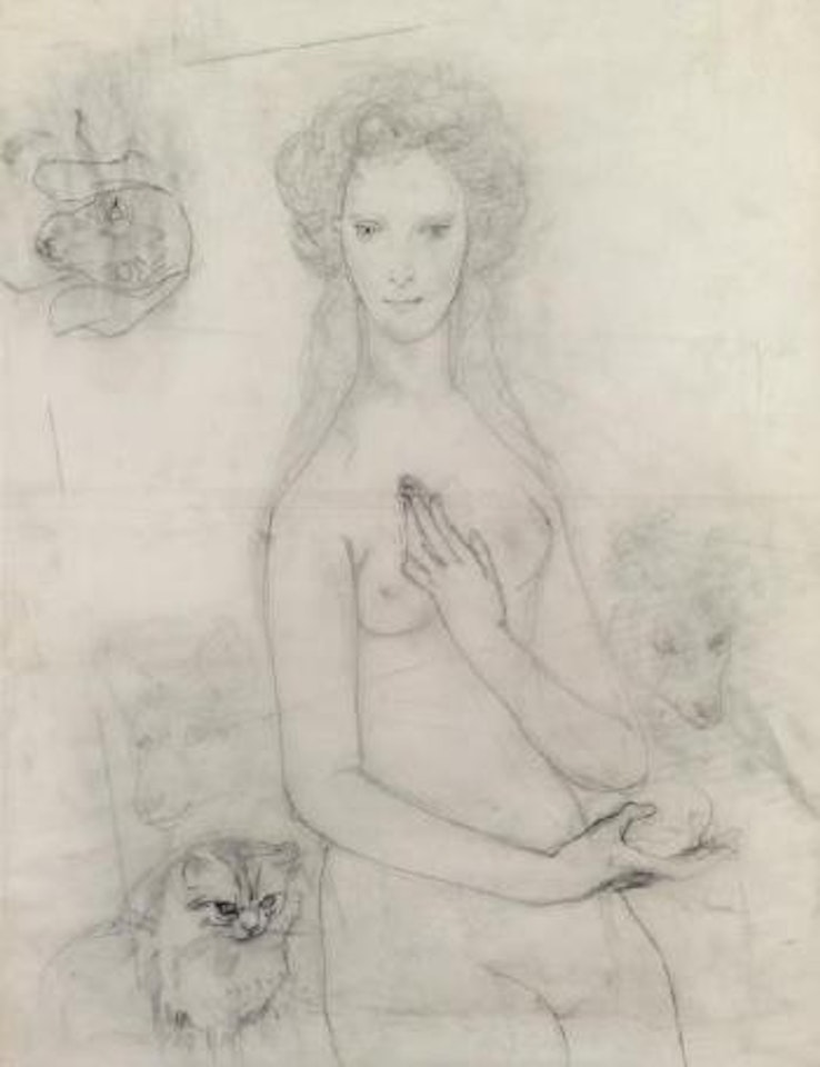 La reine des animaux by Leonard Tsuguharu Foujita