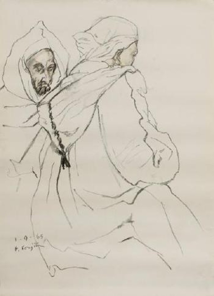 Algériens by Leonard Tsuguharu Foujita