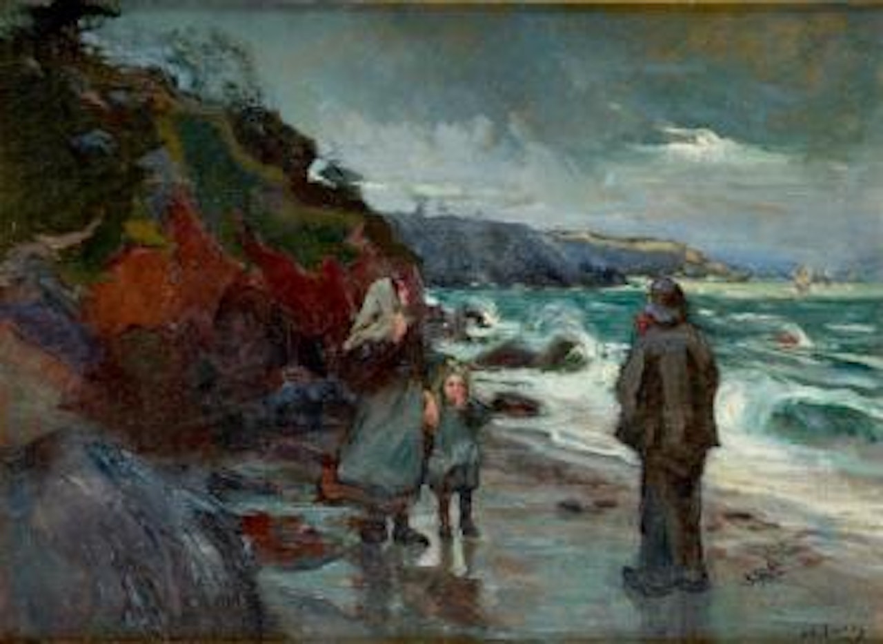 Famille de pêcheurs by Othon Friesz