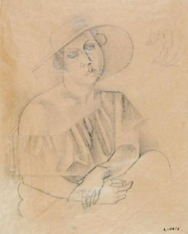 Étude pour le chapeau bergère by André Lhote