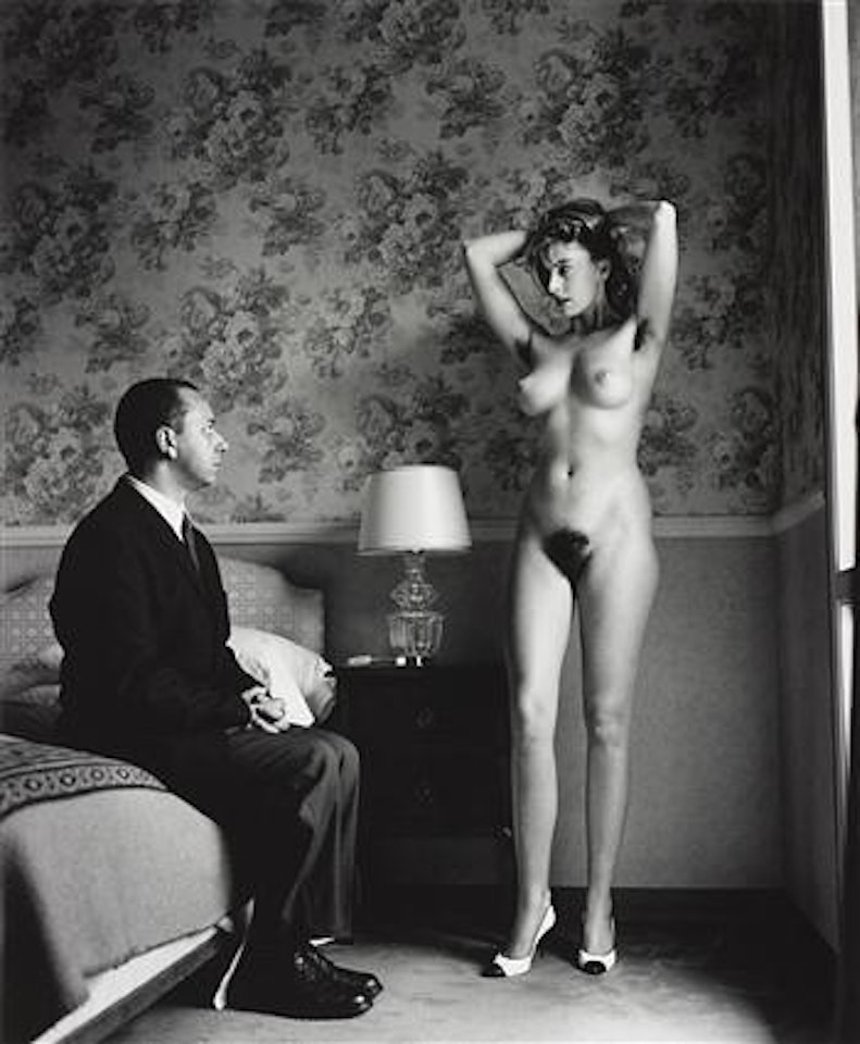 In My Hotel Room in Montecatini by Helmut Newton