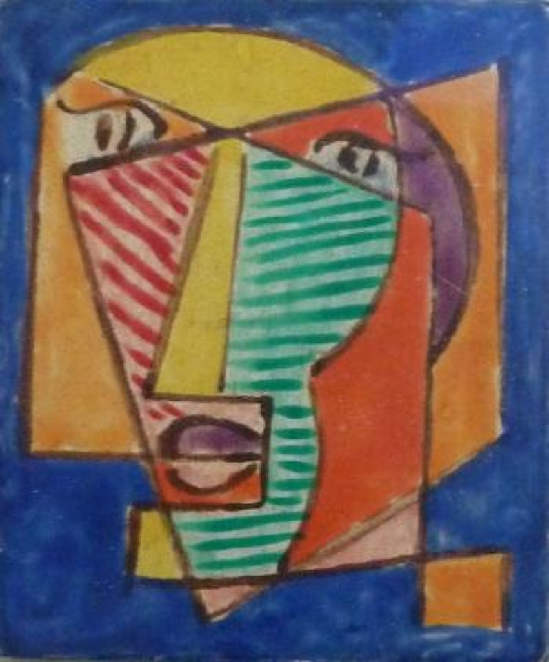 Portrait cubiste by Leopold Survage