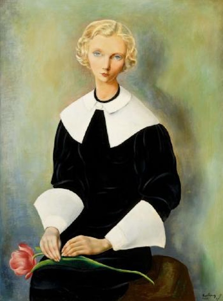 Jeune suédoise, Ingrid by Moïse Kisling