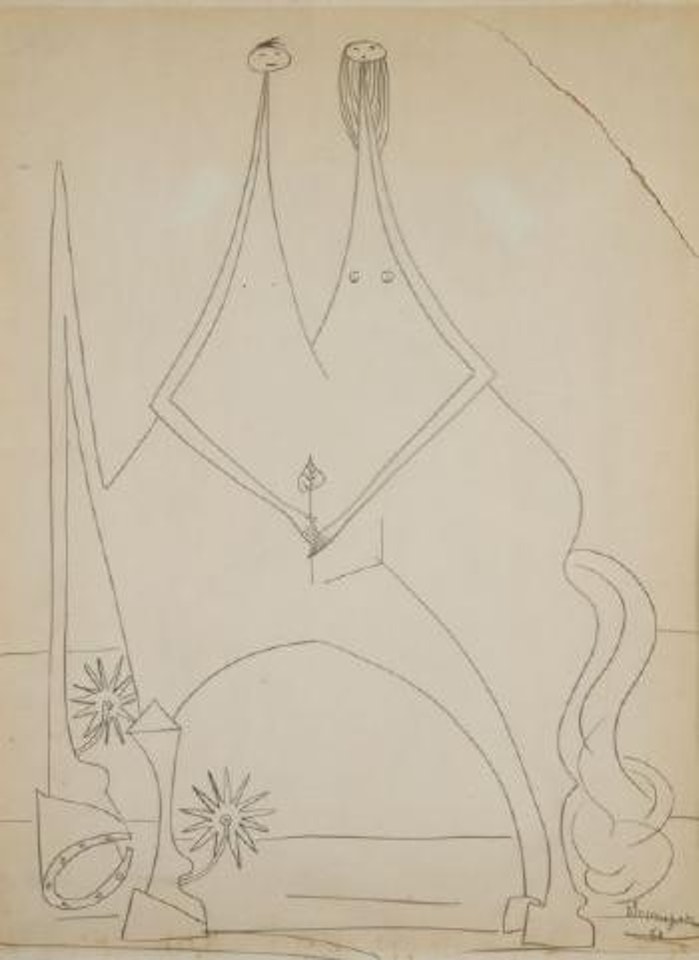 Couple by Oscar Dominguez