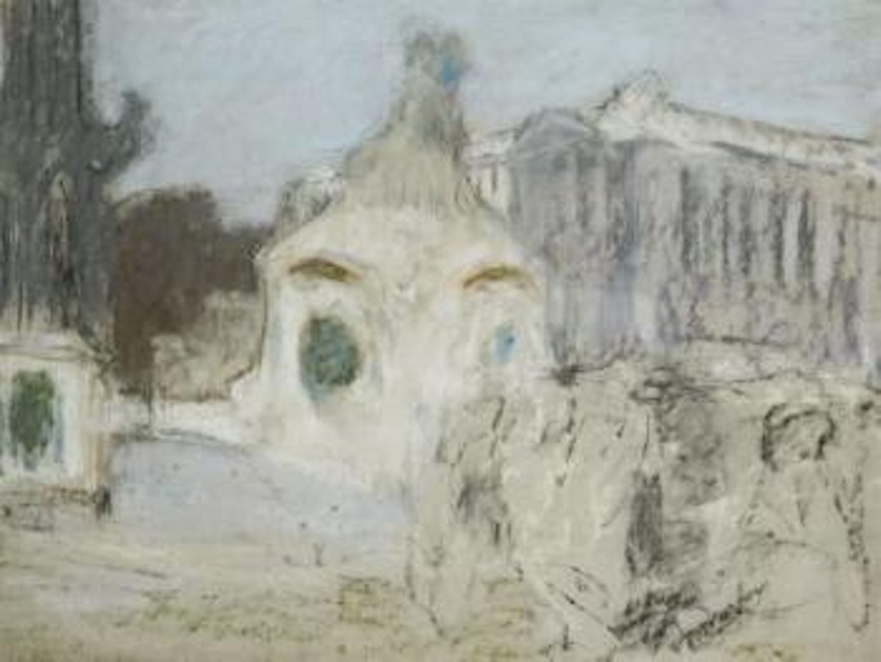 Paris, la place de la Concorde by Édouard Vuillard