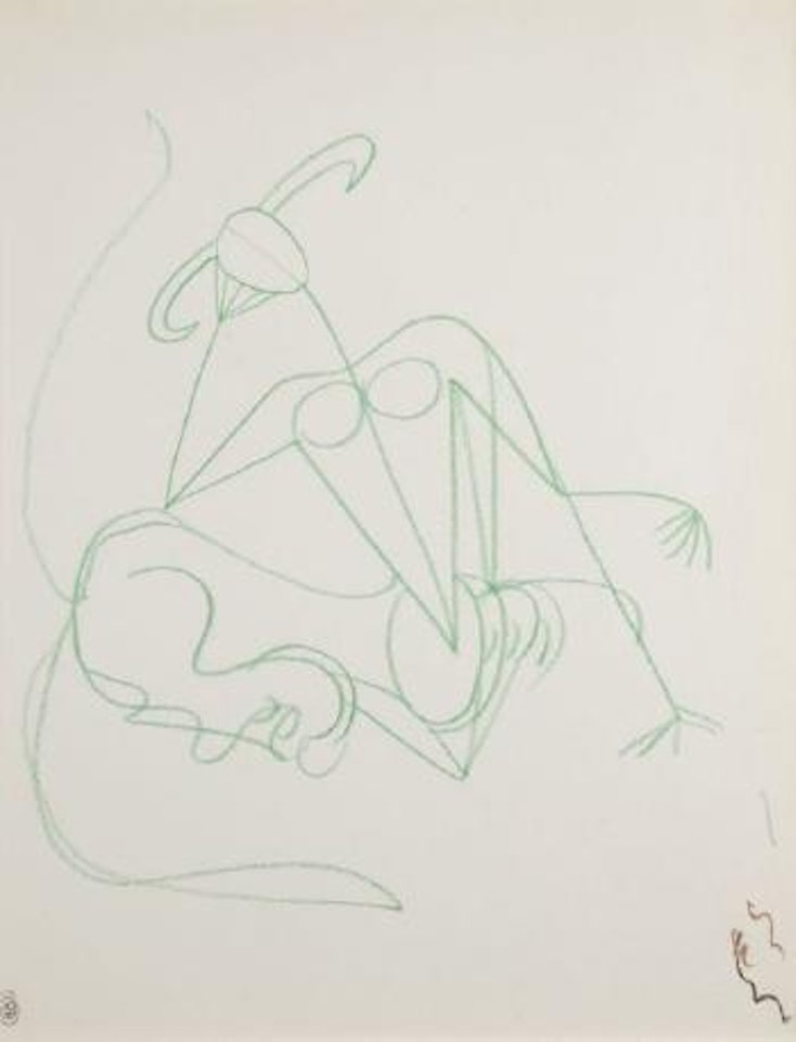 Sphinge verte by Jean Cocteau
