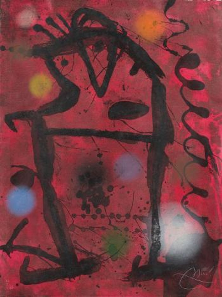 Grans Rupestres VII (D. 1059) by Joan Miró