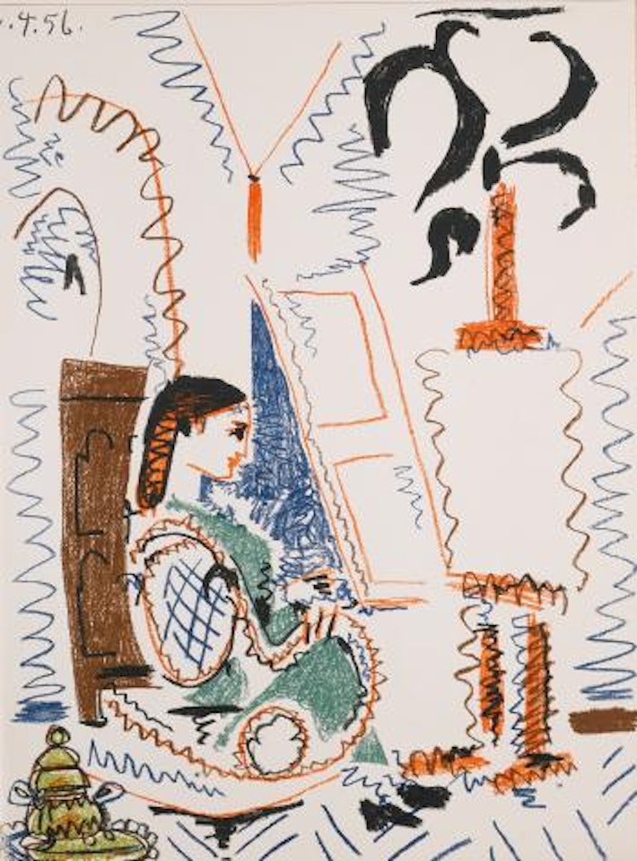 Dans L'atelier De Picasso (C. Bks 88; M. 32-33, 75-79, 91-92, 97 And 279) by Pablo Picasso