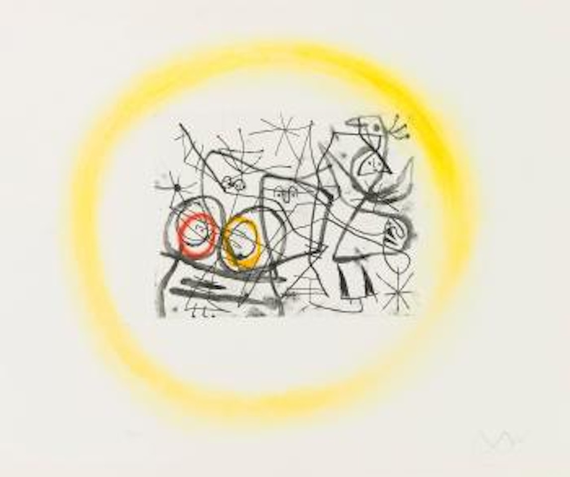 Préparatifs D'oiseaux II (Dupin 366) by Joan Miró