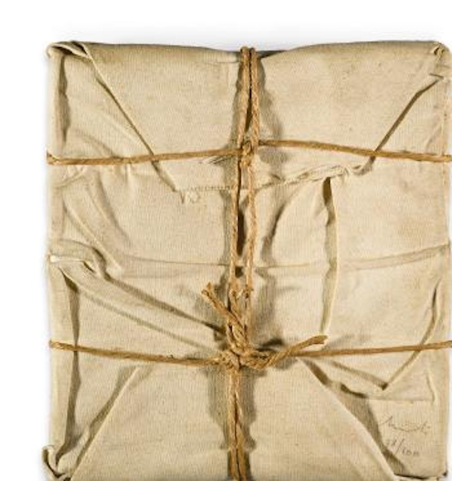 Wrapped Book (Schellmann 68) by Christo