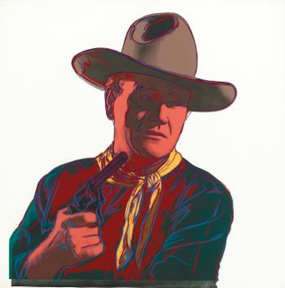 John Wayne (F. & S. II.377) by Andy Warhol