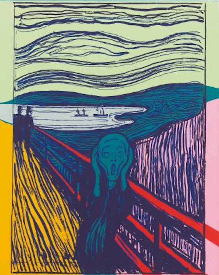 The Scream (After Munch) (F. & S. Iiia.58) by Andy Warhol