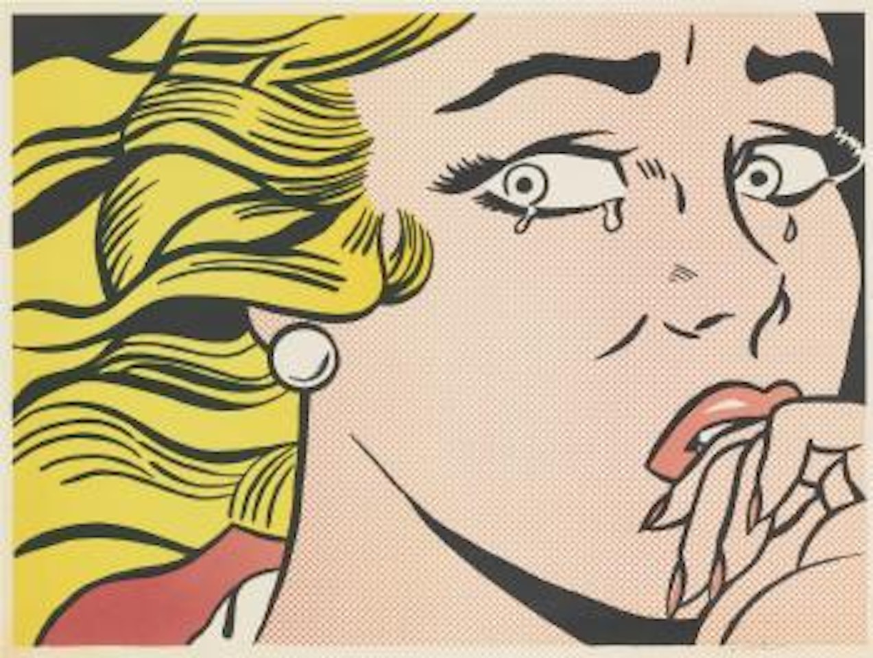 Crying Girl (C. II.1) by Roy Lichtenstein