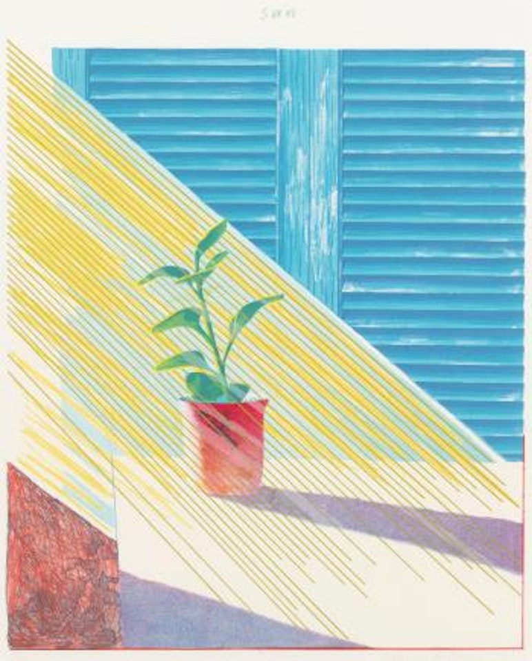 Sun (S. A. C. 136) by David Hockney