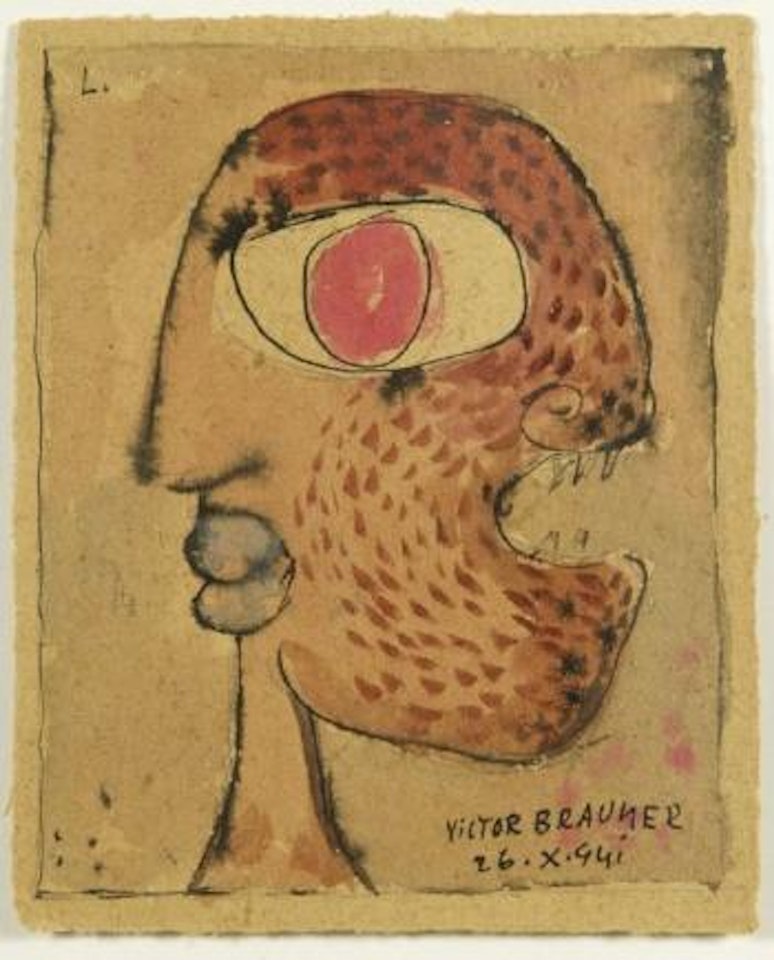 La femme et le lion by Victor Brauner