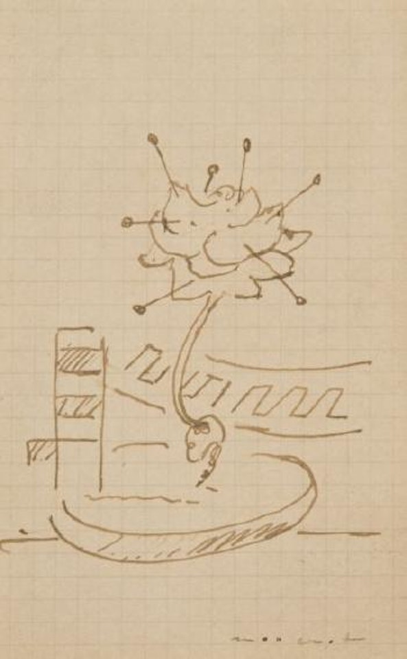 Explosion by Max Ernst
