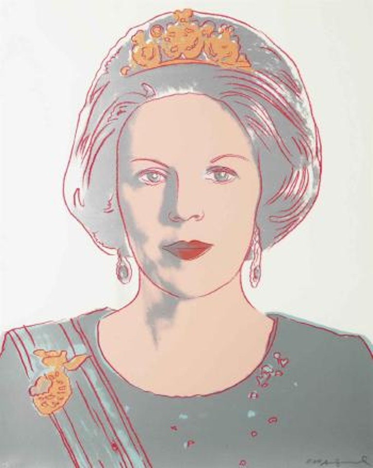 Queen Beatrix of the Netherlands, from Reigning Queens (F.S. 339) by Andy Warhol