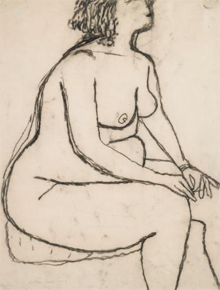 Seated Figure by William Scott