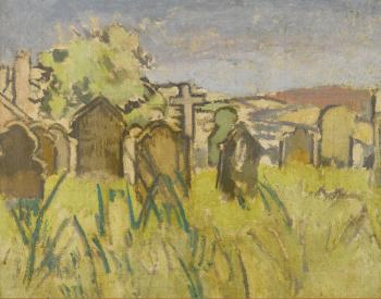 The Churchyard, Chagford by Walter Richard Sickert