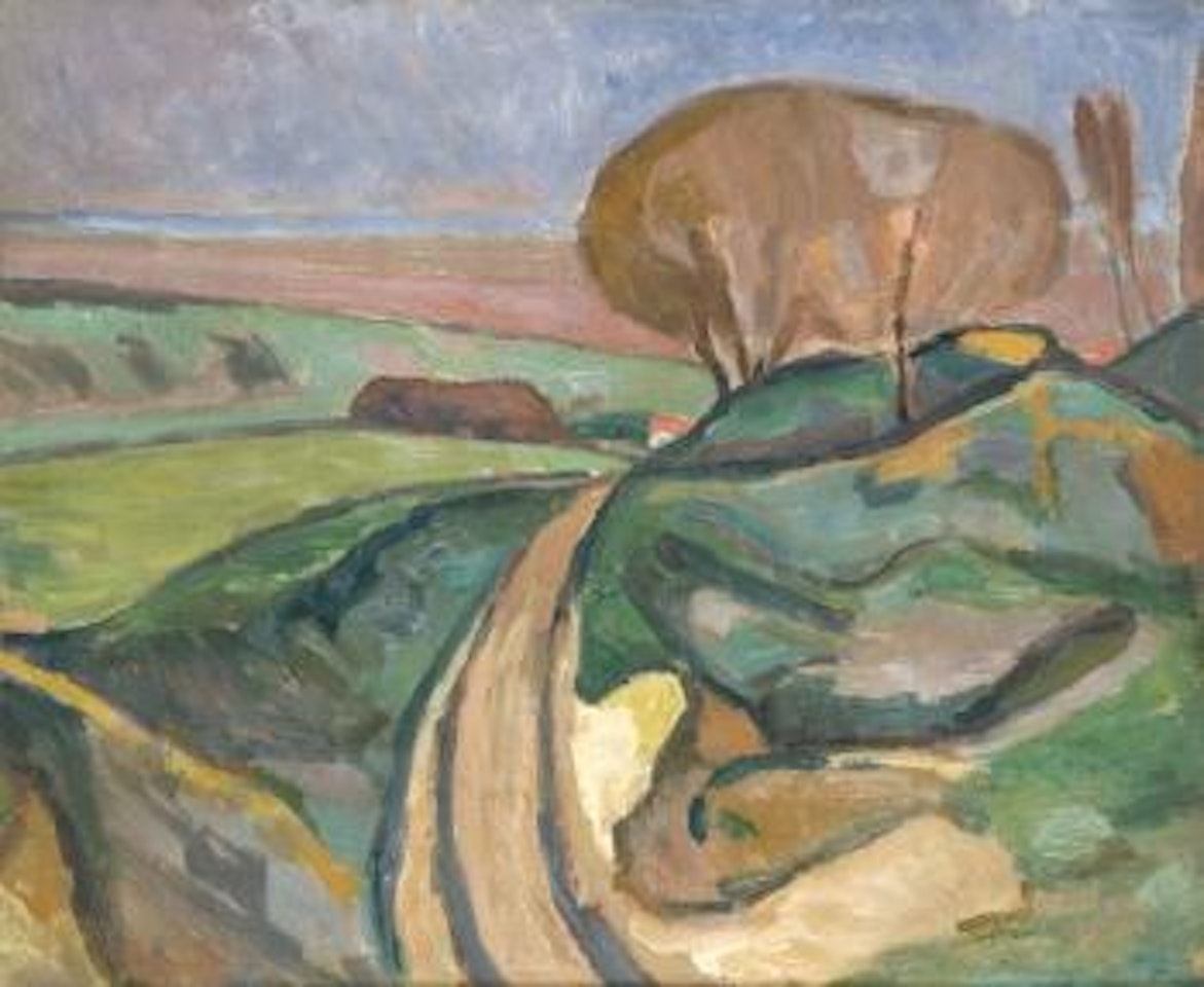 Paysage, ou Esquisse pour paysage près de Paris by Albert Gleizes