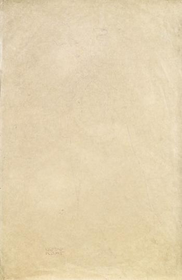Stehende im Profil by Gustav Klimt