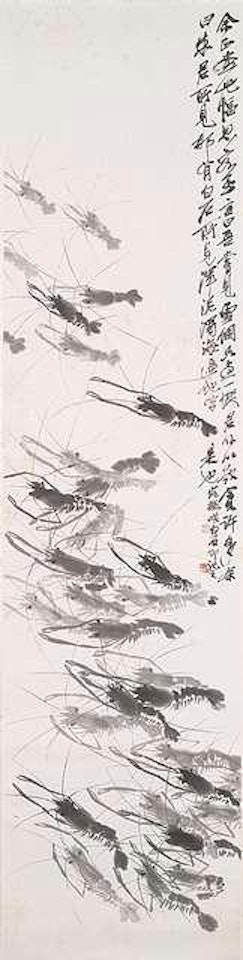 Garnelen by Qi Baishi