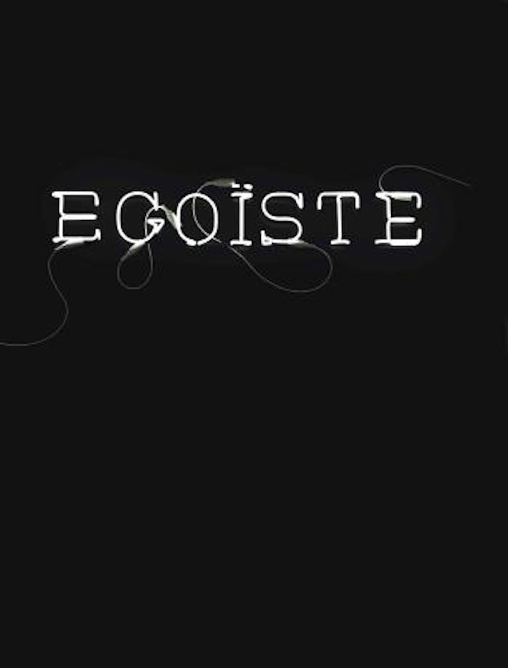 Egoiste by Sylvie Fleury