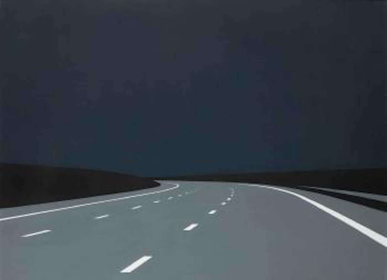 Imagine You Are Driving at Night (7) by Julian Opie