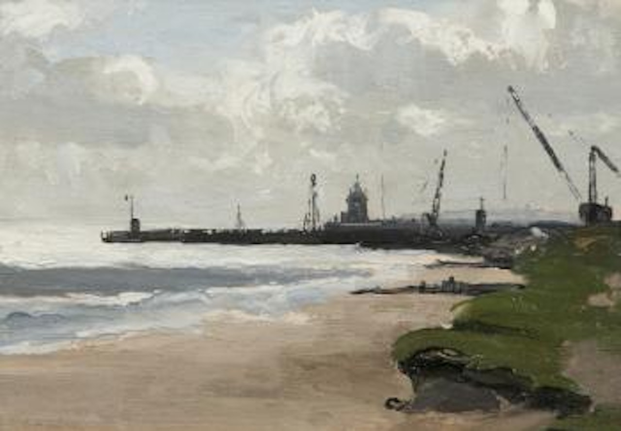 Gorleston Pier, Great Yarmouth by Campbell Mellon