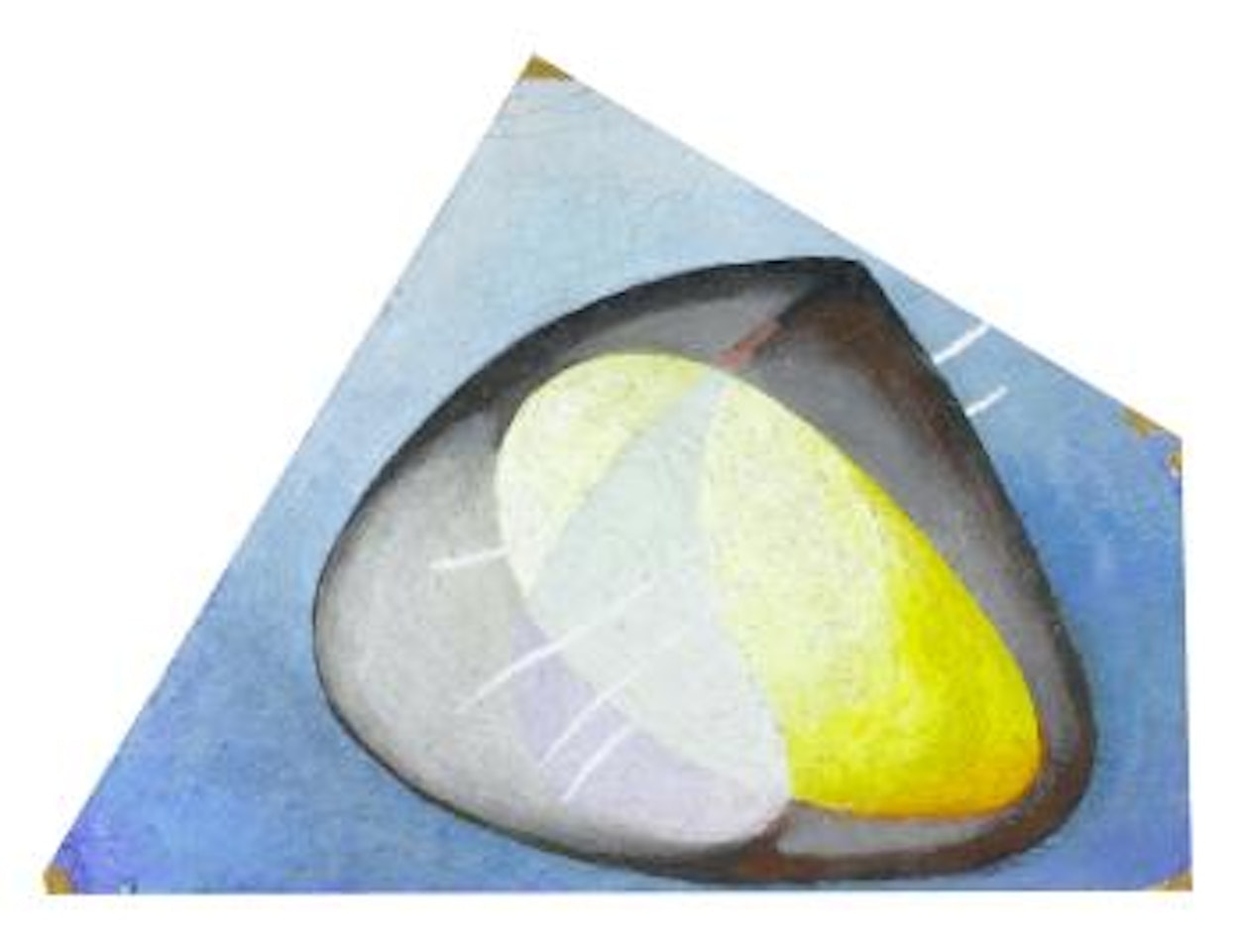 Quadrilateral Abstract by Winifred Nicholson