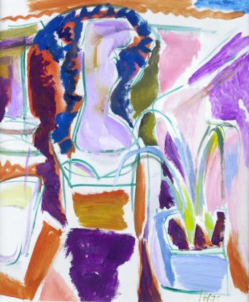 Four Studies for a Sibyline Courtyard, No.2 by Ivon Hitchens