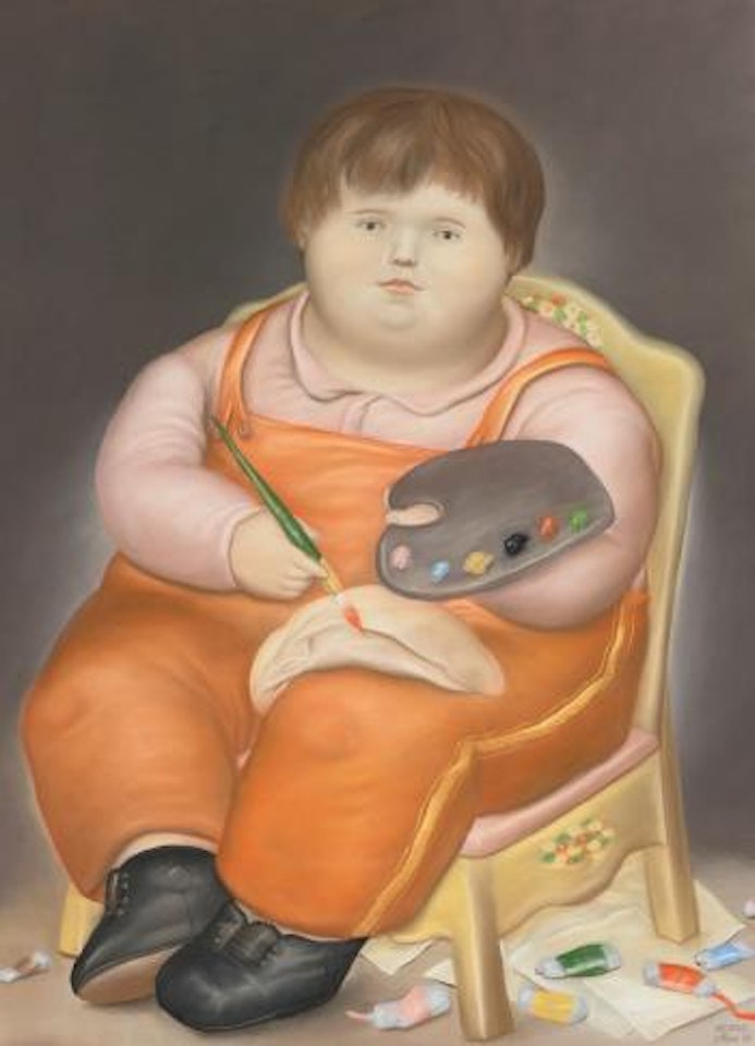 Pedro Pintor by Fernando Botero