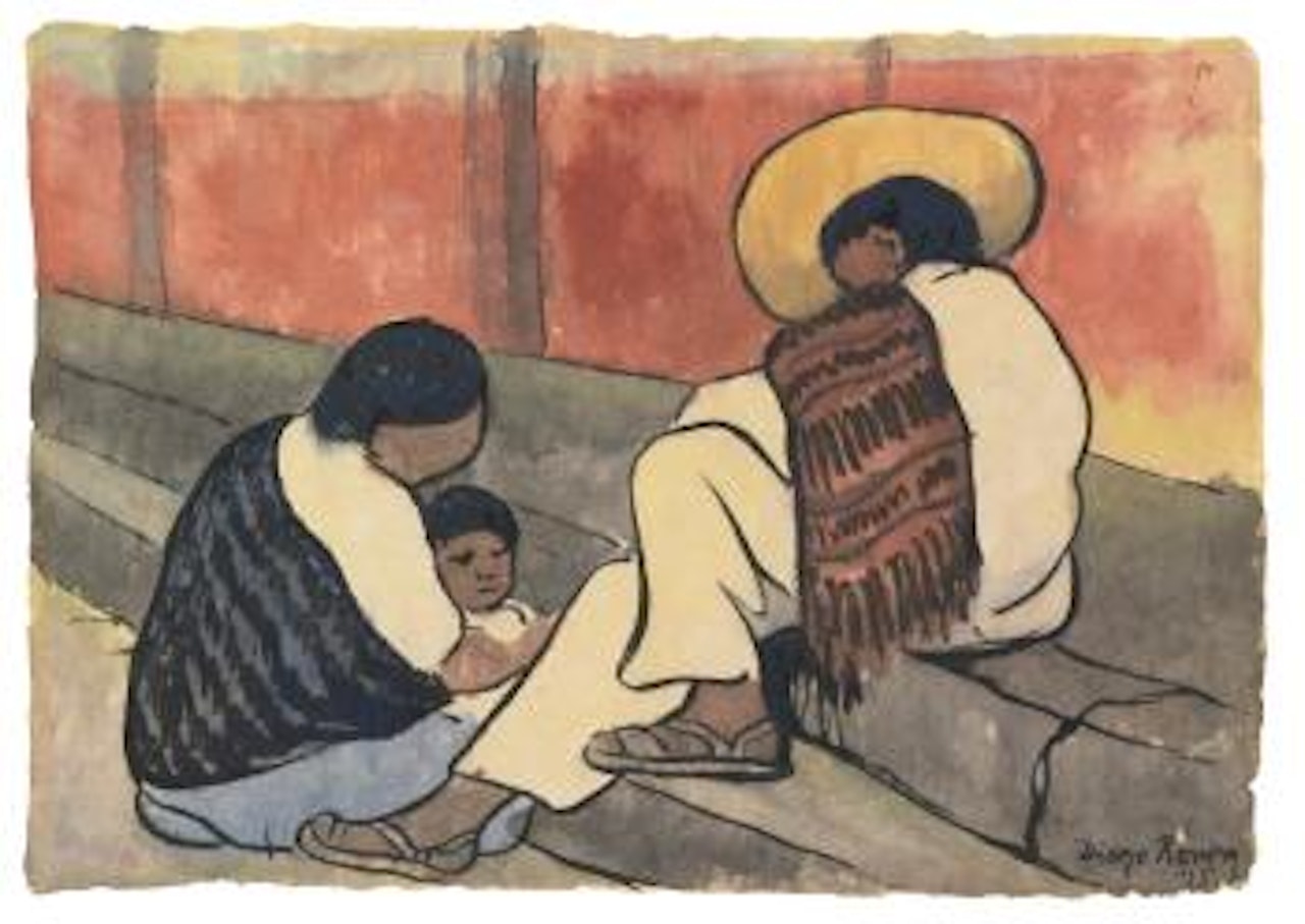 Mexican Family by Diego Rivera