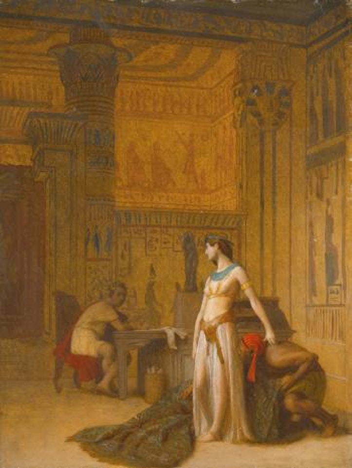 Cléopâtre Et César by Jean Léon Gérome