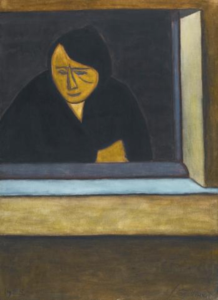 Femme a La Fenetre by Léon Spilliaert